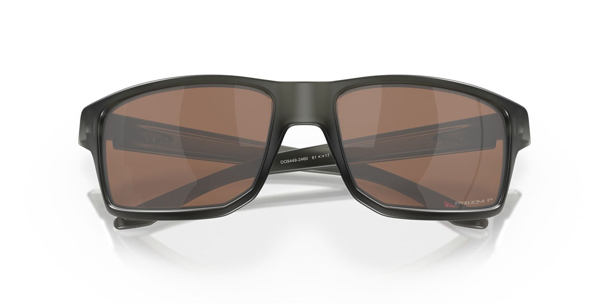 Oakley Gibston 0OO9449 944924 60 Matte Grey Smoke / Prizm Tungsten Polarized 60 / Polycarbonate / O_matter / Molded