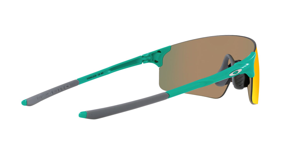 Oakley Evzero Blades 0OO9454 945420 38 Matte Celeste / Prizm Ruby 38 / Polycarbonate / O_matter / Molded