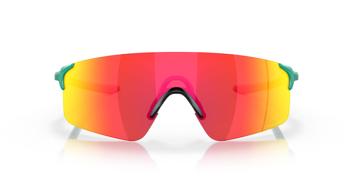 Oakley Evzero Blades 0OO9454 945420 38 Matte Celeste / Prizm Ruby 38 / Polycarbonate / O_matter / Molded