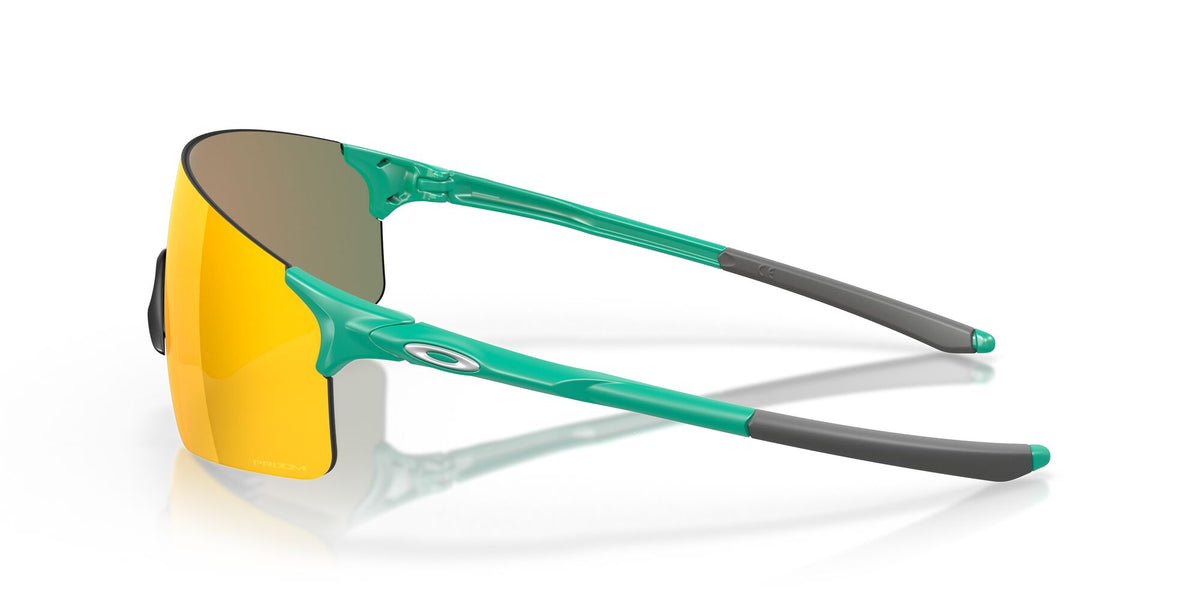 Oakley Evzero Blades 0OO9454 945420 38 Matte Celeste / Prizm Ruby 38 / Polycarbonate / O_matter / Molded