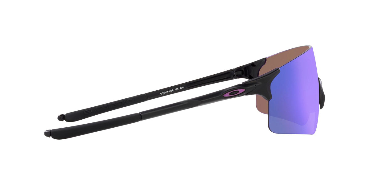 Oakley Evzero Blades 0OO9454 945421 38 Matte Black / Prizm Violet 38 / Polycarbonate / O_matter / Molded