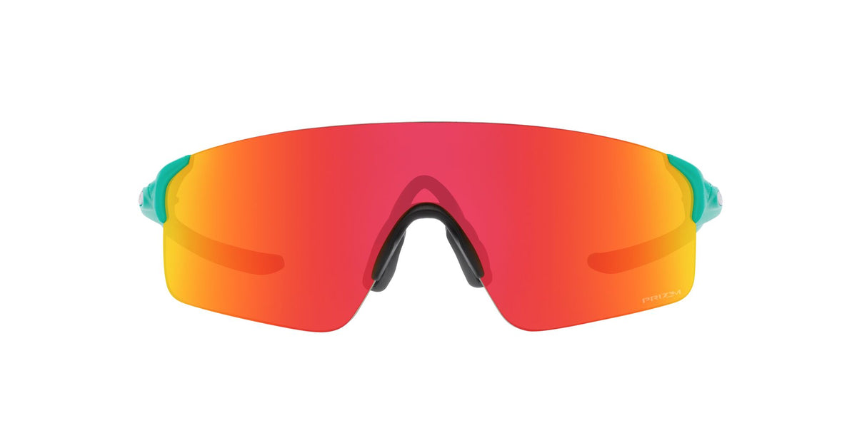 Oakley Evzero Blades (A) 0OO9454A 945413 38 Matte Celeste / Prizm Ruby 38 / Polycarbonate / O_matter / Molded