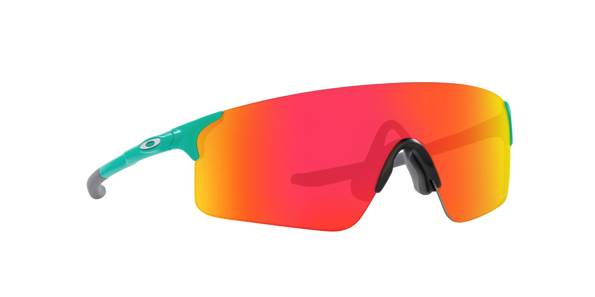 Oakley Evzero Blades (A) 0OO9454A 945413 38 Matte Celeste / Prizm Ruby 38 / Polycarbonate / O_matter / Molded