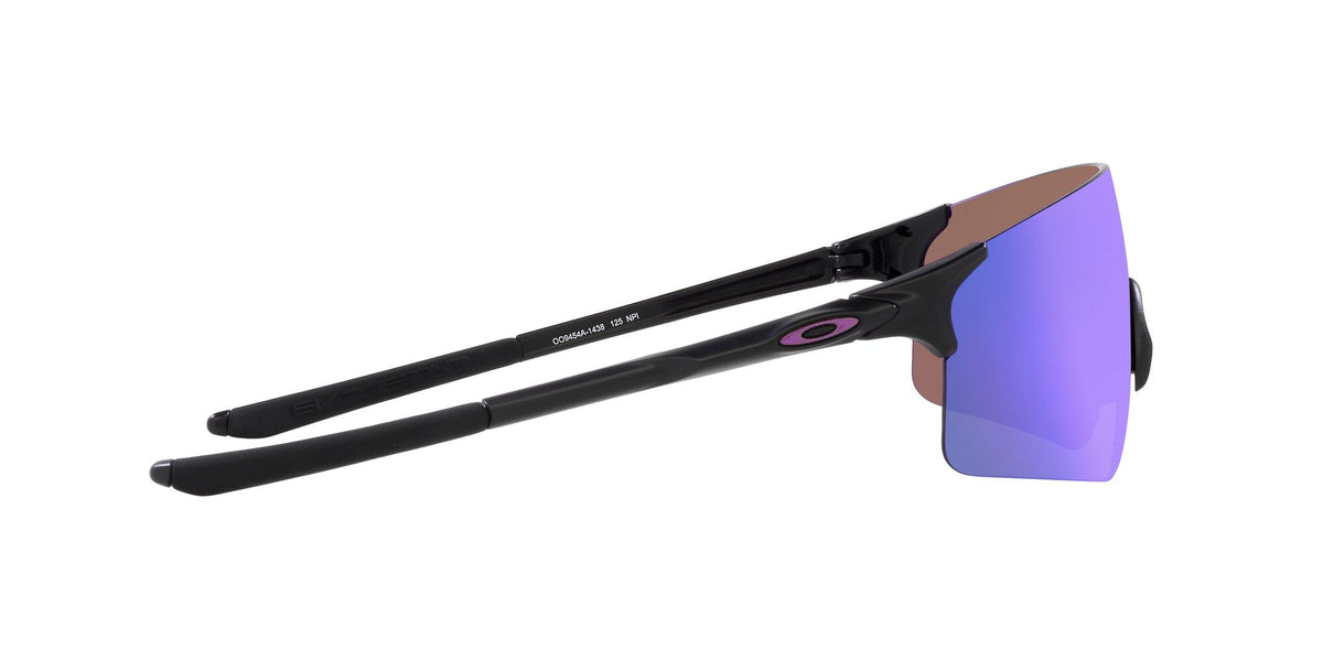 Oakley Evzero Blades (A) 0OO9454A 945414 38 Matte Black / Prizm Violet 38 / Polycarbonate / O_matter / Molded
