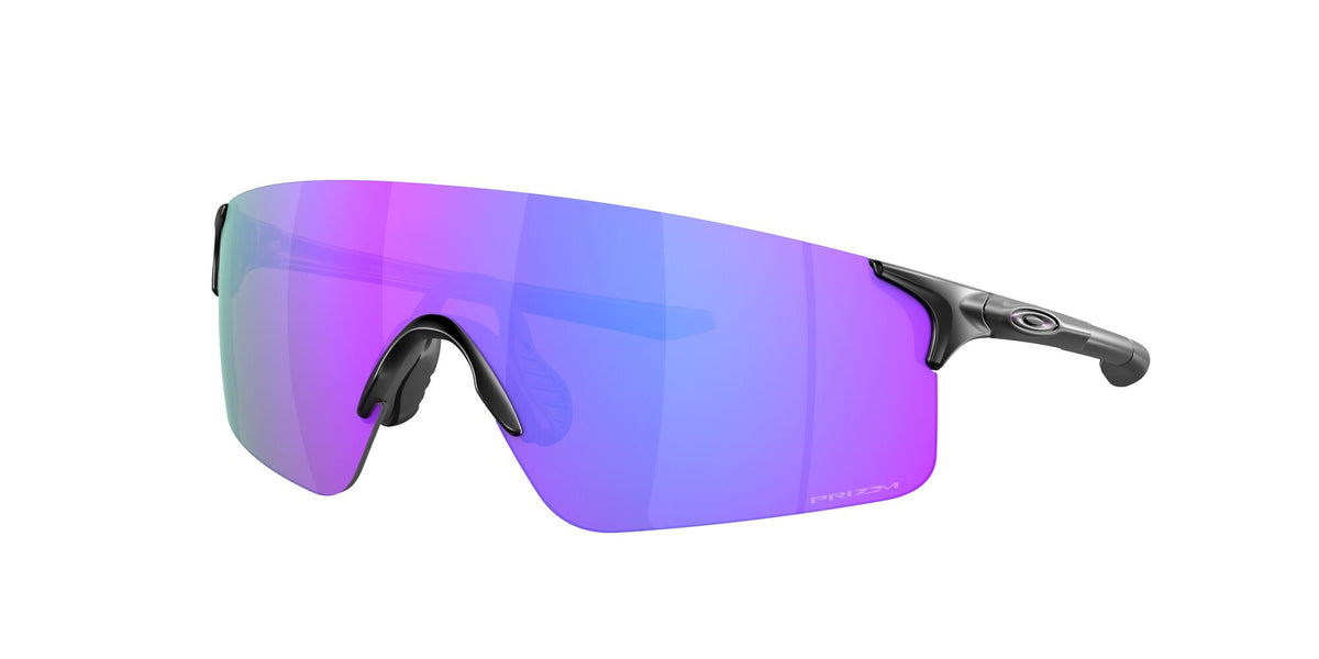Oakley Evzero Blades (A) 0OO9454A 945414 38 Matte Black / Prizm Violet 38 / Polycarbonate / O_matter / Molded