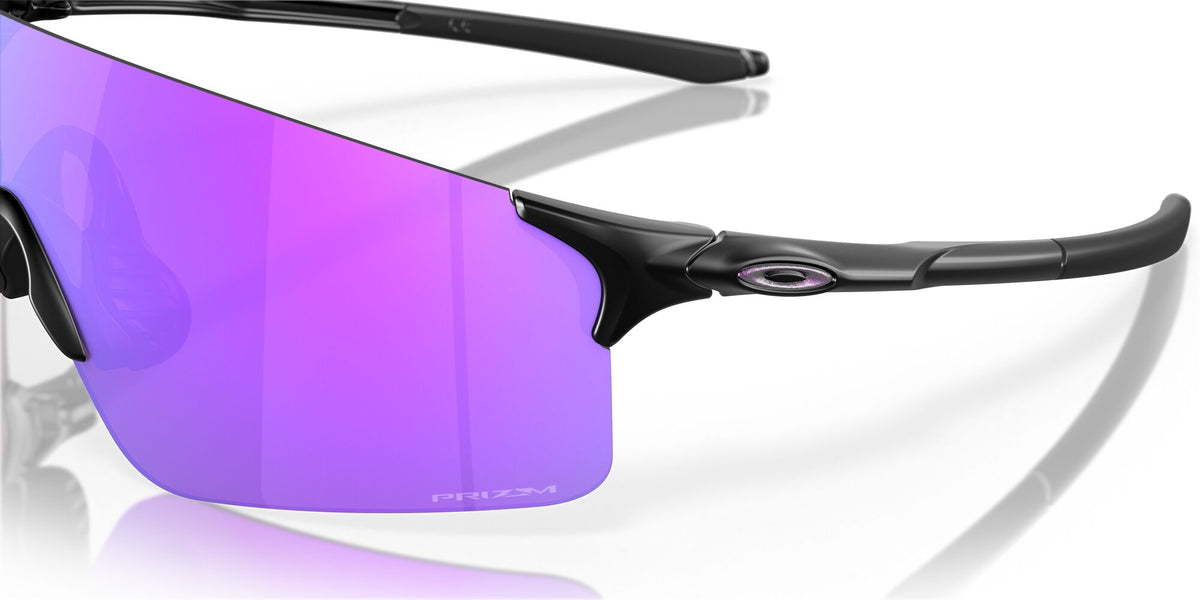 Oakley Evzero Blades (A) 0OO9454A 945414 38 Matte Black / Prizm Violet 38 / Polycarbonate / O_matter / Molded
