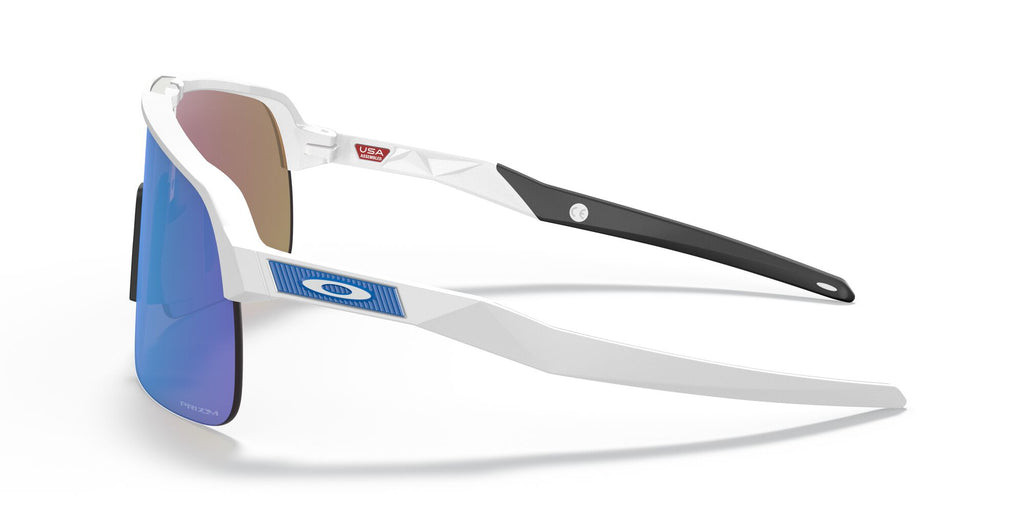 Oakley Sutro Lite 0OO9463 946319 39 Matte White / Prizm Sapphire 39 / Polycarbonate / O_matter / Injected