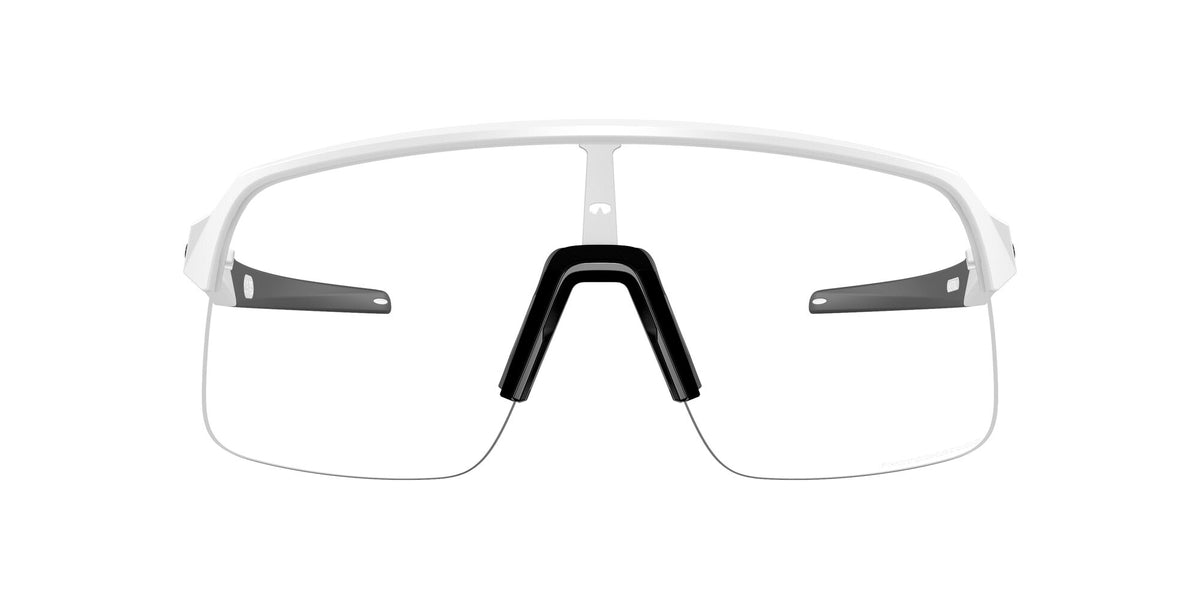 Oakley Sutro Lite 0OO9463 946346 39 Matte White / Clear to Black Iridium Photochromic 39 / Polycarbonate / O_matter / Injected