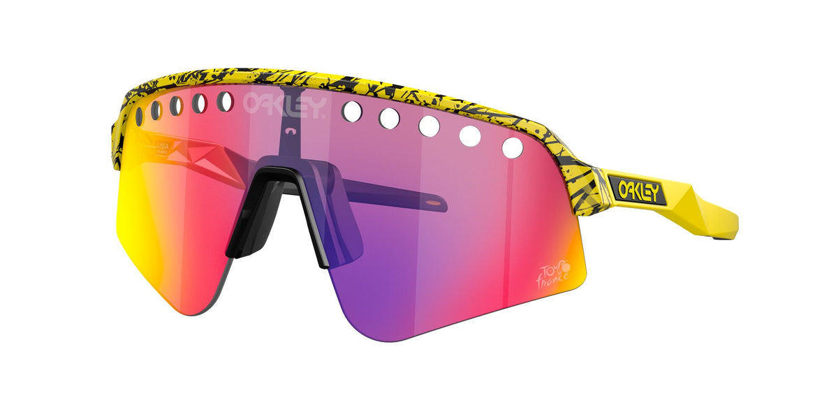 Oakley Sutro Lite Sweep 0OO9465 946518 39 Tdf Splatter / Prizm Road 39 / Polycarbonate / O_matter / Injected