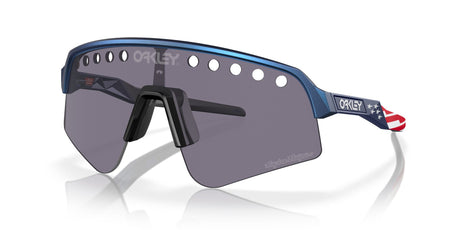Oakley Sutro Lite Sweep 0OO9465 946528 39 Troy Lee Designs Blue Colorshift / Prizm Grey