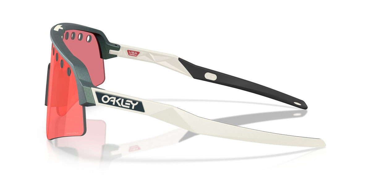 Oakley Sutro Lite Sweep OO9465 946531 39 Matte Silver/Blue Colorshift / Prizm Trail Torch