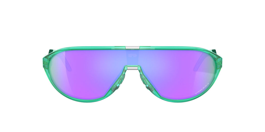 OO 9467 Oakley Cmdn Translucent Celeste /  Prizm Violet 33 / Plastic / Plastic