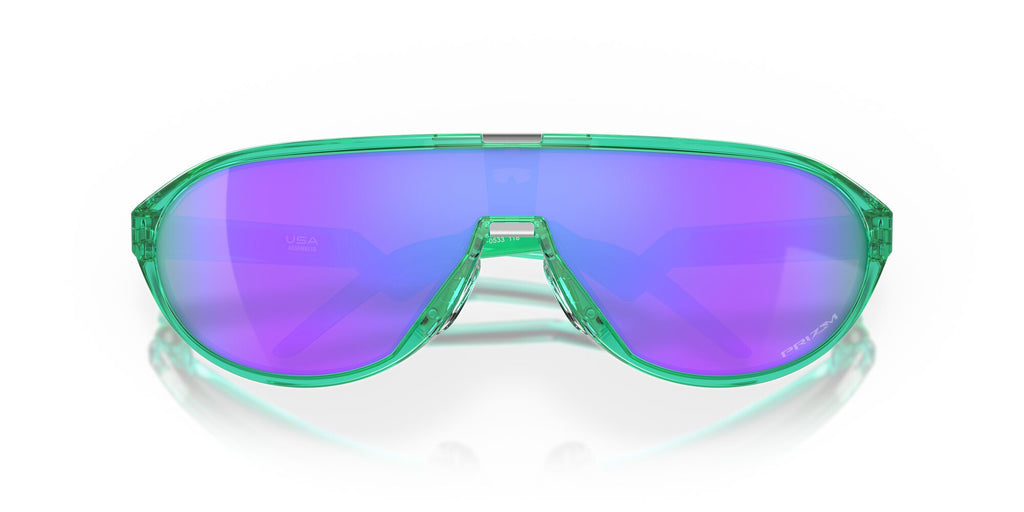 OO 9467 Oakley Cmdn Translucent Celeste /  Prizm Violet 33 / Plastic / Plastic