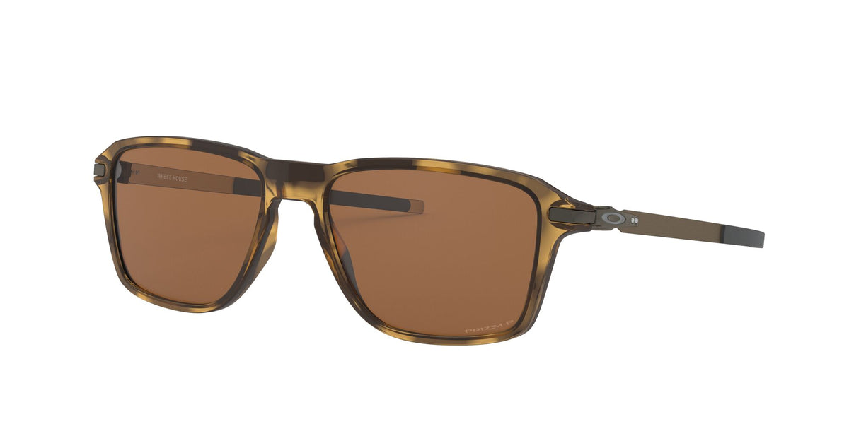 Oakley Wheel House 0OO9469 946904 54 Polished Brown Tortoise / Prizm Tungsten Polarized 54 / Plastic / Plastic
