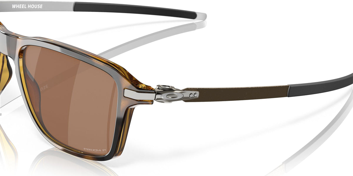 Oakley Wheel House 0OO9469 946904 54 Polished Brown Tortoise / Prizm Tungsten Polarized 54 / Plastic / Plastic