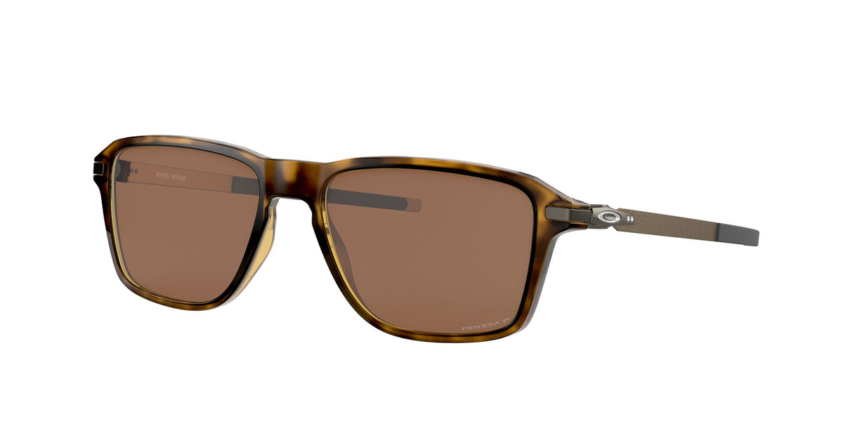 Oakley Wheel House 0OO9469 946904 54 Polished Brown Tortoise / Prizm Tungsten Polarized 54 / Plastic / Plastic