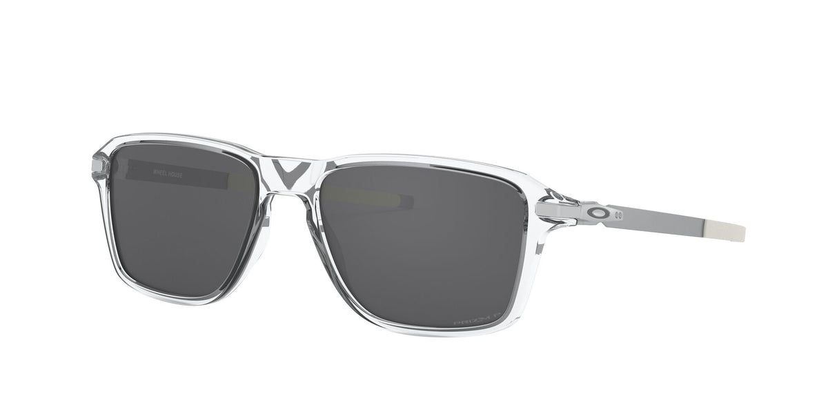 OO 9469 Oakley Wheel House Polished Clear /  Prizm Black Polarised 54 / Plastic / Plastic