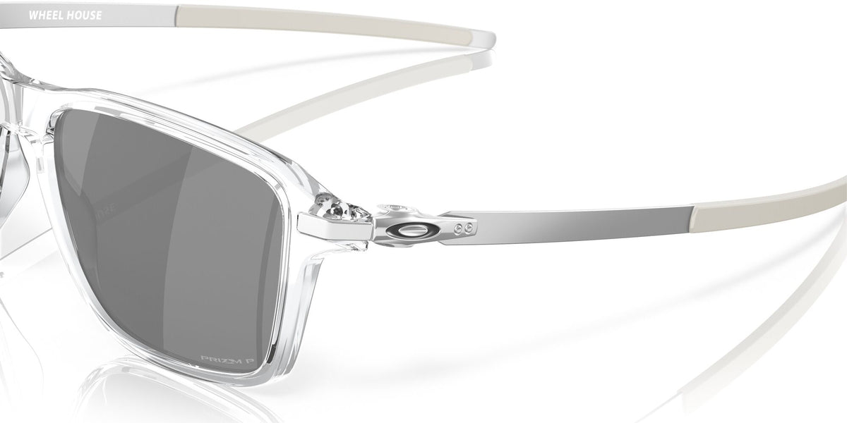 OO 9469 Oakley Wheel House Polished Clear /  Prizm Black Polarised 54 / Plastic / Plastic