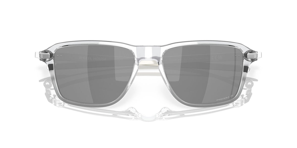 OO 9469 Oakley Wheel House Polished Clear /  Prizm Black Polarised 54 / Plastic / Plastic