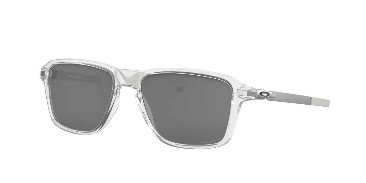 OO 9469 Oakley Wheel House Polished Clear /  Prizm Black Polarised 54 / Plastic / Plastic