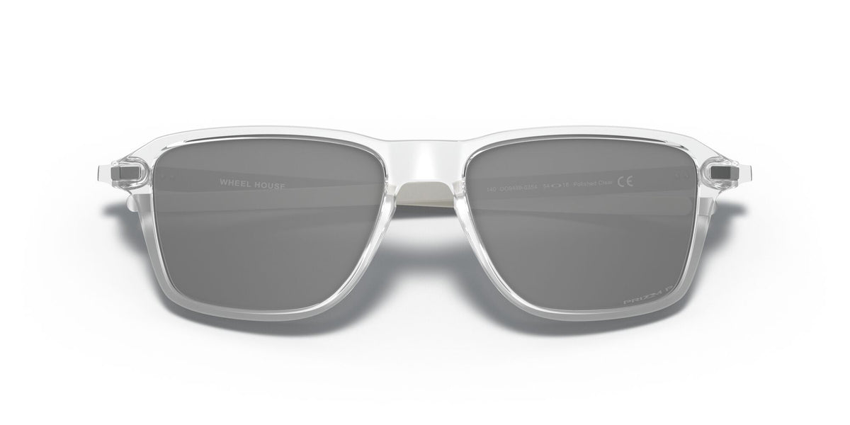 OO 9469 Oakley Wheel House Polished Clear /  Prizm Black Polarised 54 / Plastic / Plastic