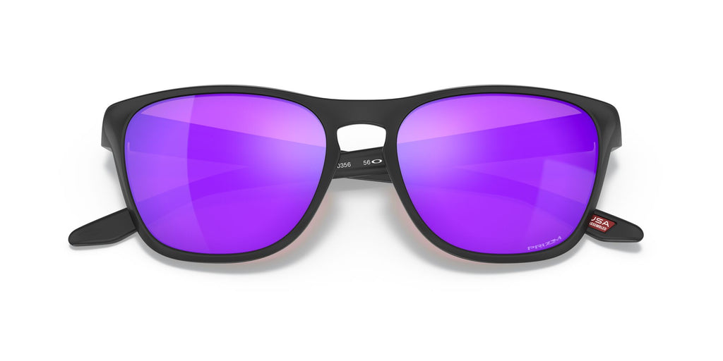 Oakley Manorburn 0OO9479 947903 56 Matte Black / Prizm Violet 56 / Plastic / Plastic
