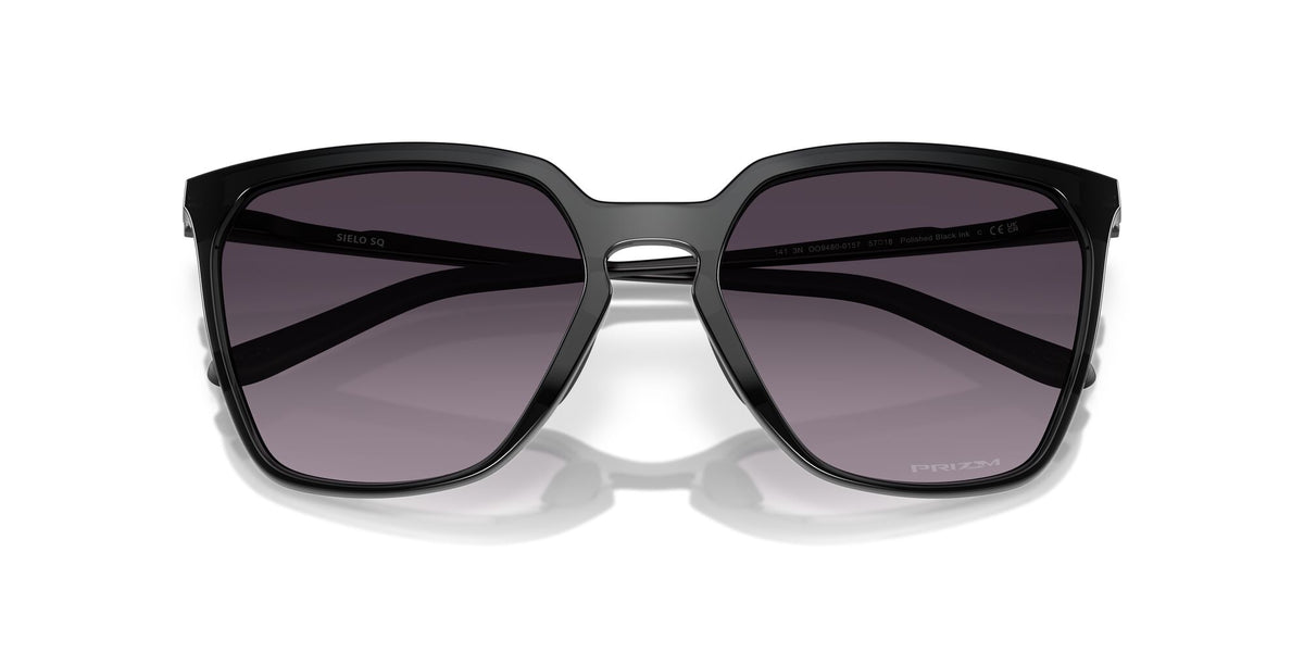 Oakley Sielo Sq 0OO9480 948001 57 Polished Black Ink/ Prizm Grey Gradient