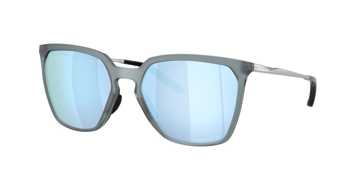 Oakley Sielo Sq 0OO9480 948006 57 Matte Crystal Black/ Prizm Deep Water Polarized
