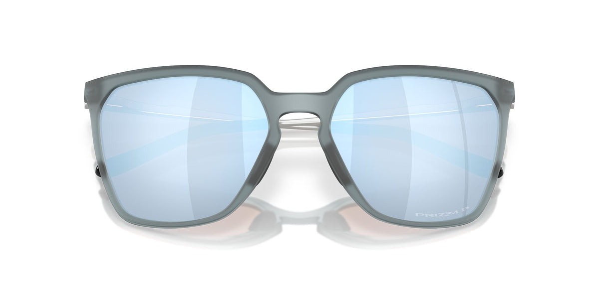 Oakley Sielo Sq 0OO9480 948006 57 Matte Crystal Black/ Prizm Deep Water Polarized