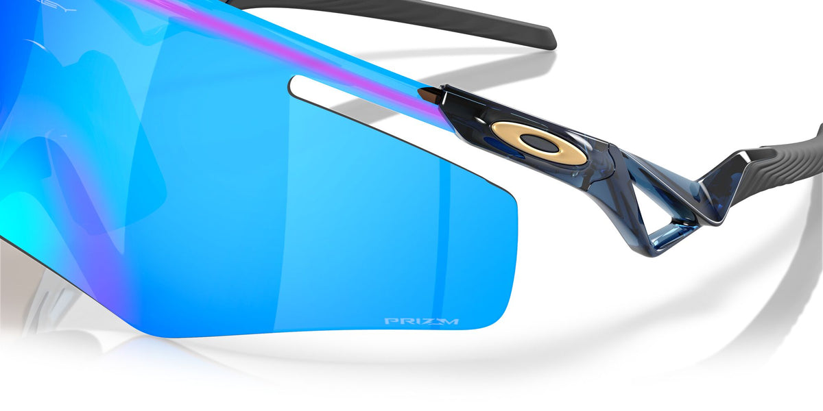 Oakley Qntm Kato 0OO9481D 948102 56 Transparent Stonewash/ Prizm Sapphire