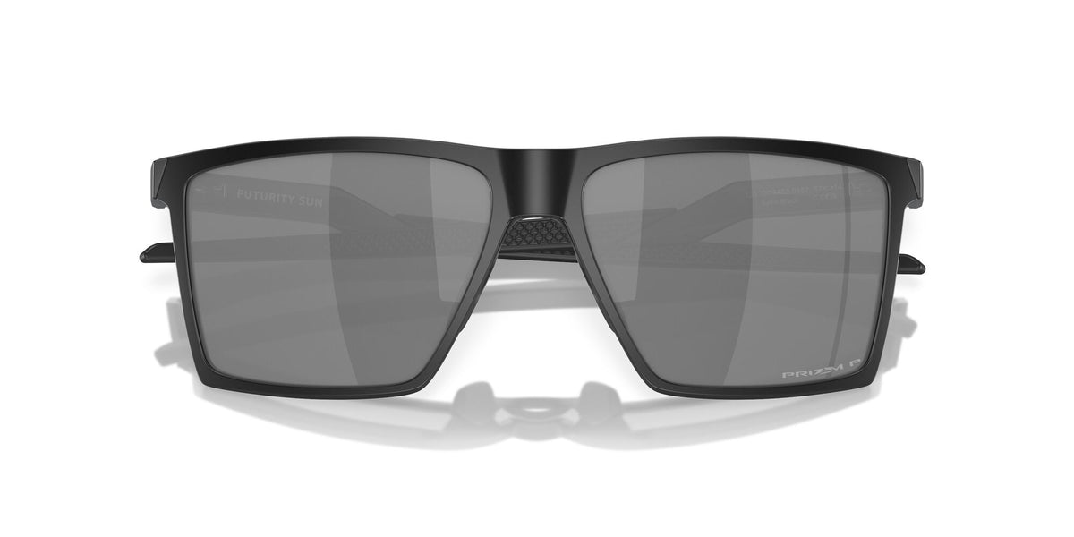 Oakley Futurity Sun 0OO9482 948201 57 Satin Black / Prizm Black Polarized