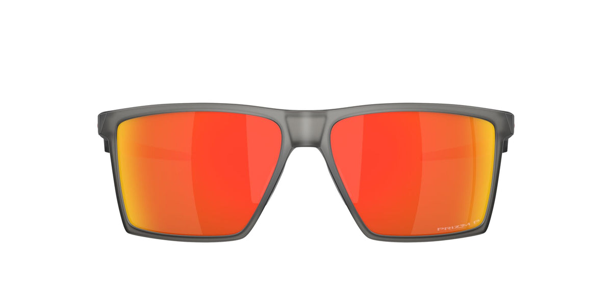 Oakley Futurity Sun 0OO9482 948204 57 Satin Grey Smoke / Prizm Ruby Polarized