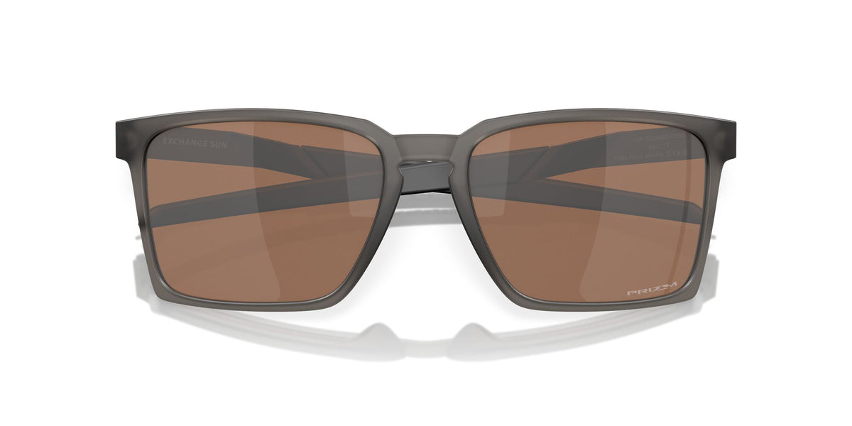 Oakley Exchange Sun 0OO9483 948302 56 Satin Grey Smoke / Prizm Tungsten