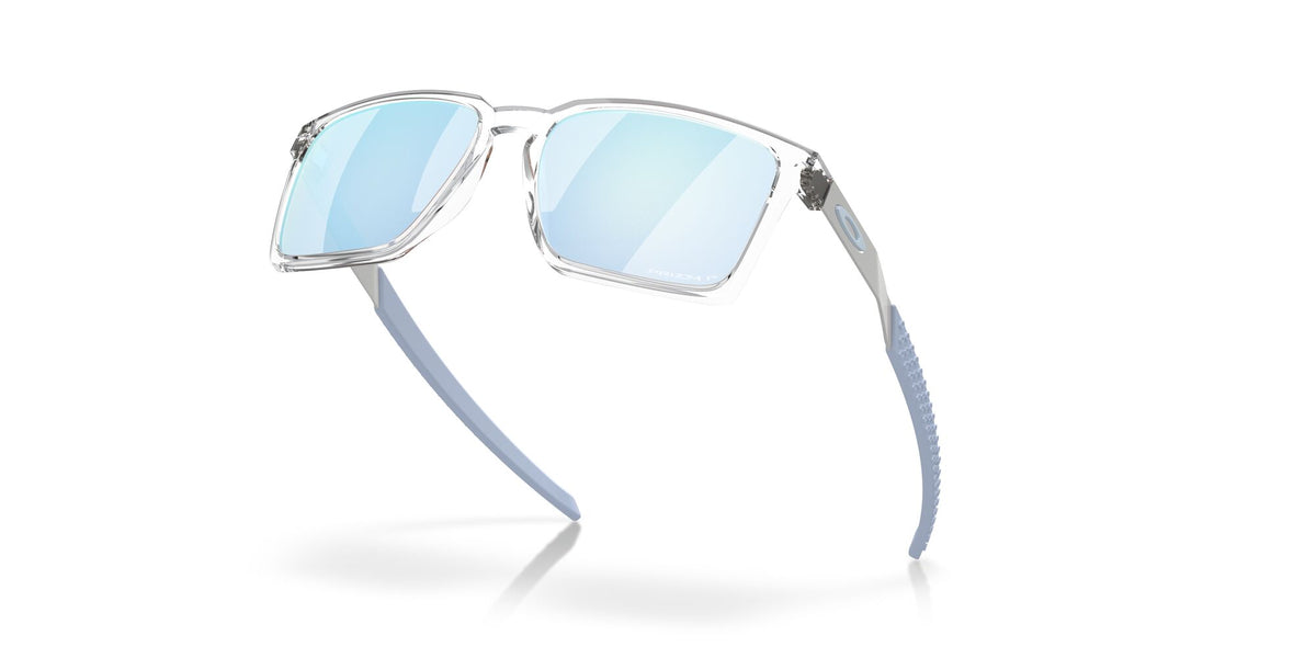 Oakley Exchange Sun 0OO9483 948303 56 Polished Clear / Prizm Sapphire Polarized