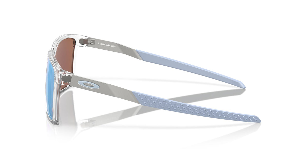 Oakley Exchange Sun 0OO9483 948303 56 Polished Clear / Prizm Sapphire Polarized