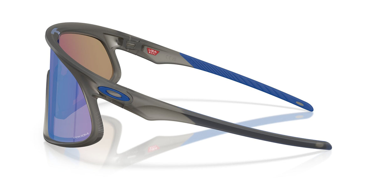 Oakley Rslv 0OO9484D 948403 49 Matte Grey Smoke/ Prizm Sapphire