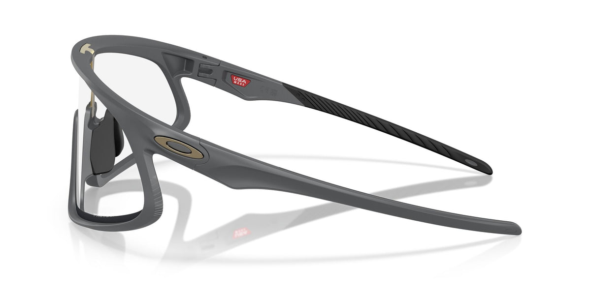 Oakley Rslv 0OO9484D 948406 49 Matte Carbon/ Clear to Black Iridium Photochromic
