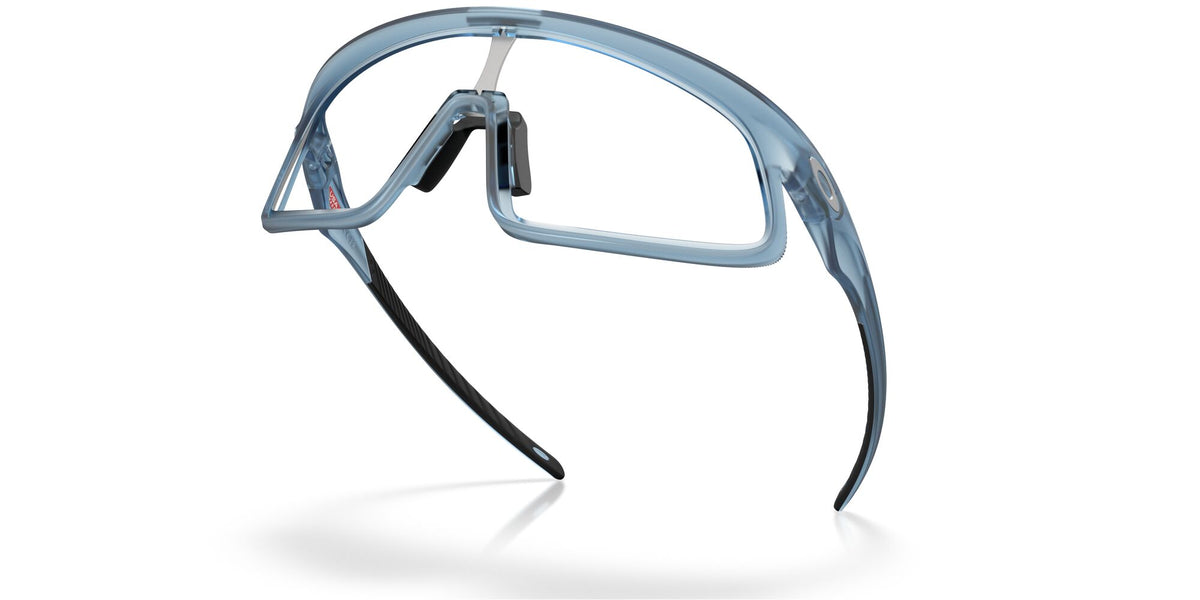 Oakley Rslv 0OO9484D 948407 49 Matt Transparent Stonewash/ Clear to Black Iridium Photochromic