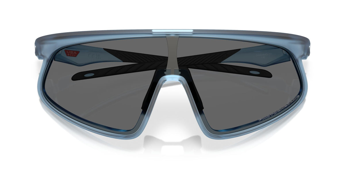 Oakley Rslv 0OO9484D 948407 49 Matt Transparent Stonewash/ Clear to Black Iridium Photochromic