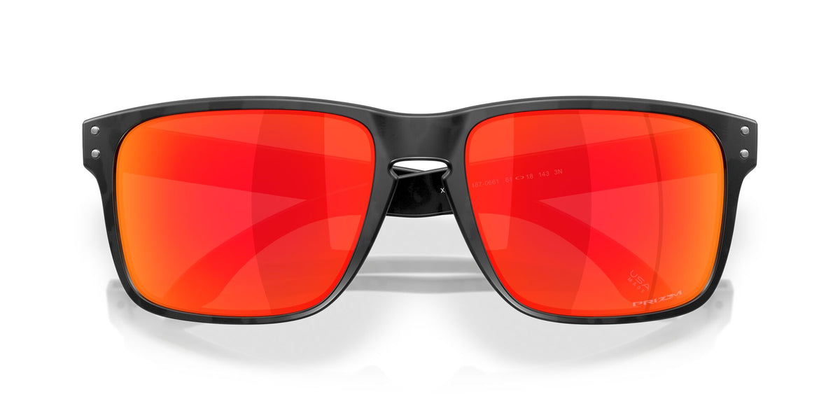 Oakley Holbrook Xxl OO9487 948706 61 Matte Black Camo / Prizm Ruby