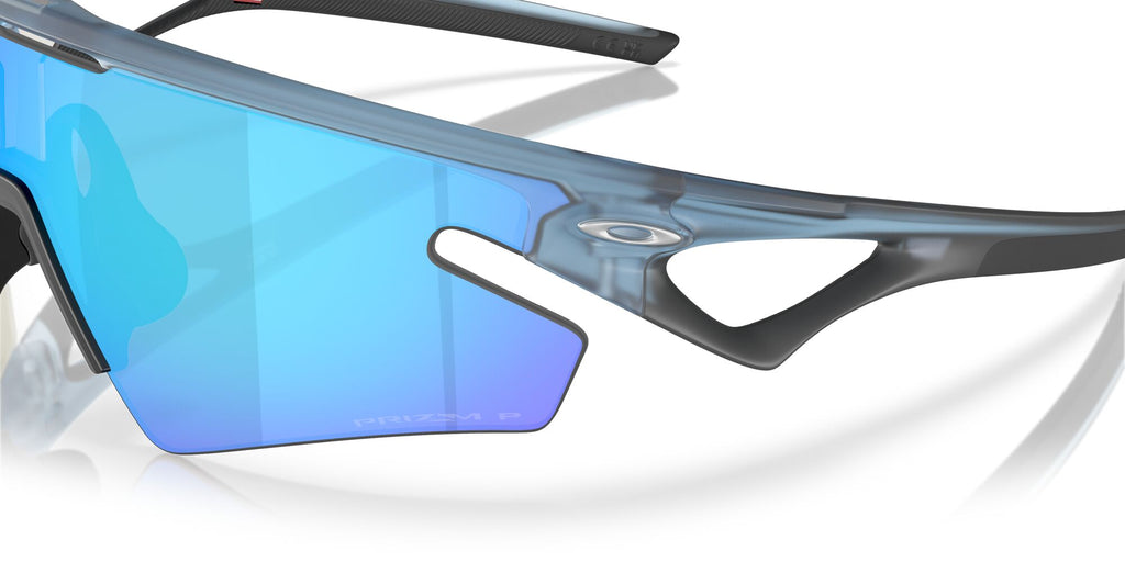 Oakley Sphaera Slash OO9499 949903 36 Matt Transparent Stonewash / Prizm Sapphire Polarized