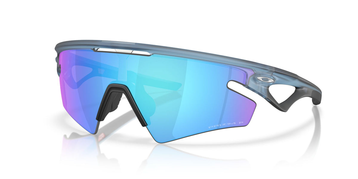 Oakley Sphaera Slash OO9499 949903 36 Matt Transparent Stonewash / Prizm Sapphire Polarized