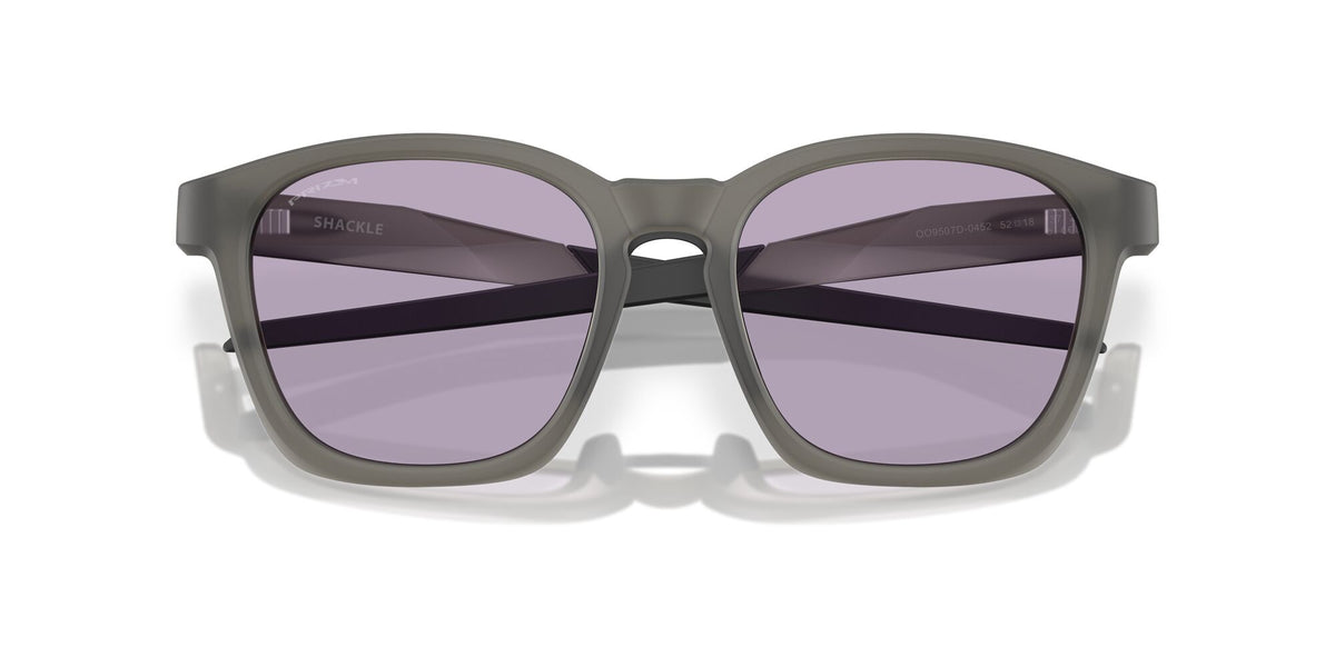 Oakley Shackle OO9507D 950704 52 Matte Grey Smoke / Prizm Slate