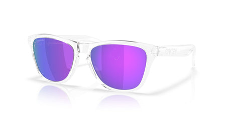 Oakley Frogskins S OO9508 950802 53 Polished Clear / Prizm Violet