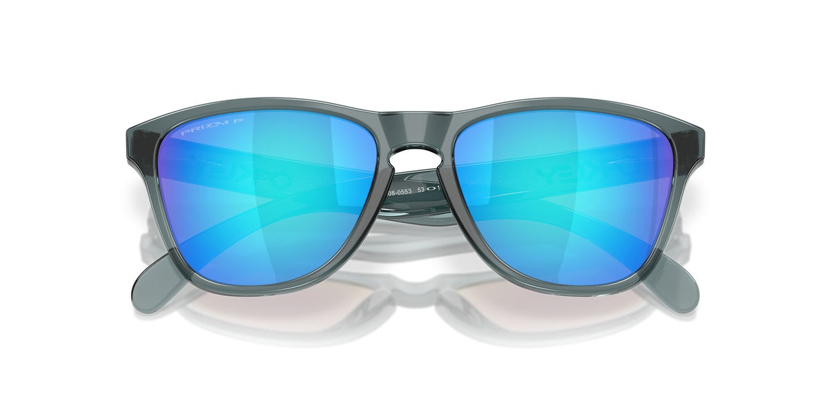Oakley Frogskins S OO9508 950805 53 Crystal Black / Sapphire Polarised