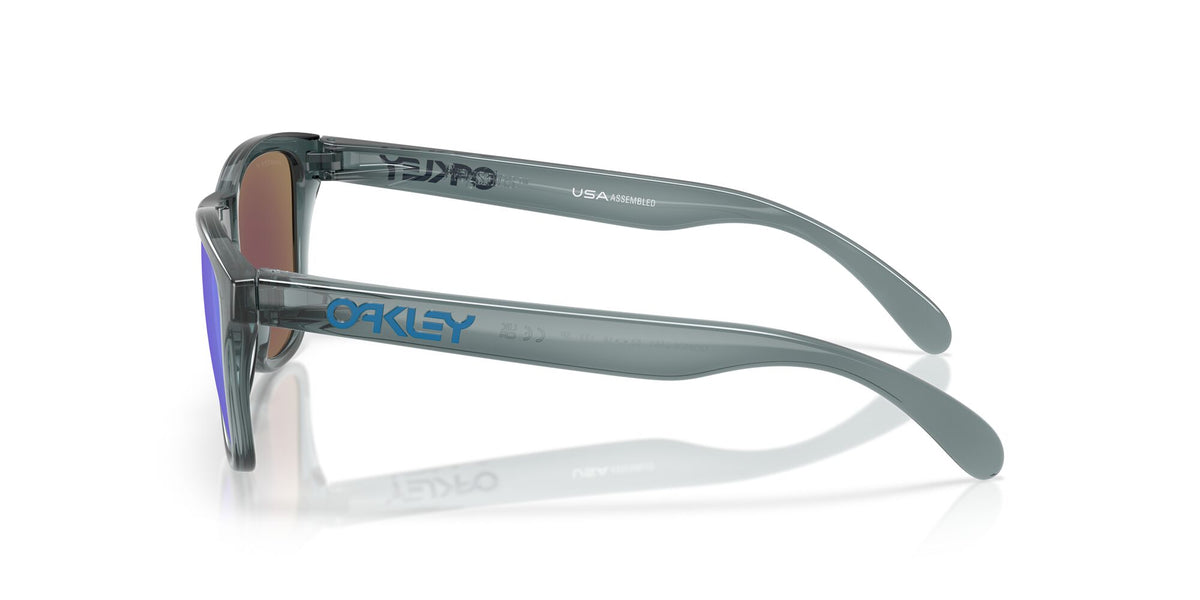 Oakley Frogskins S OO9508 950805 53 Crystal Black / Sapphire Polarised