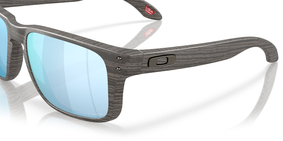 Oakley Holbrook S OO9509 950905 53 Woodgrain / Prizm Deep Water Polar
