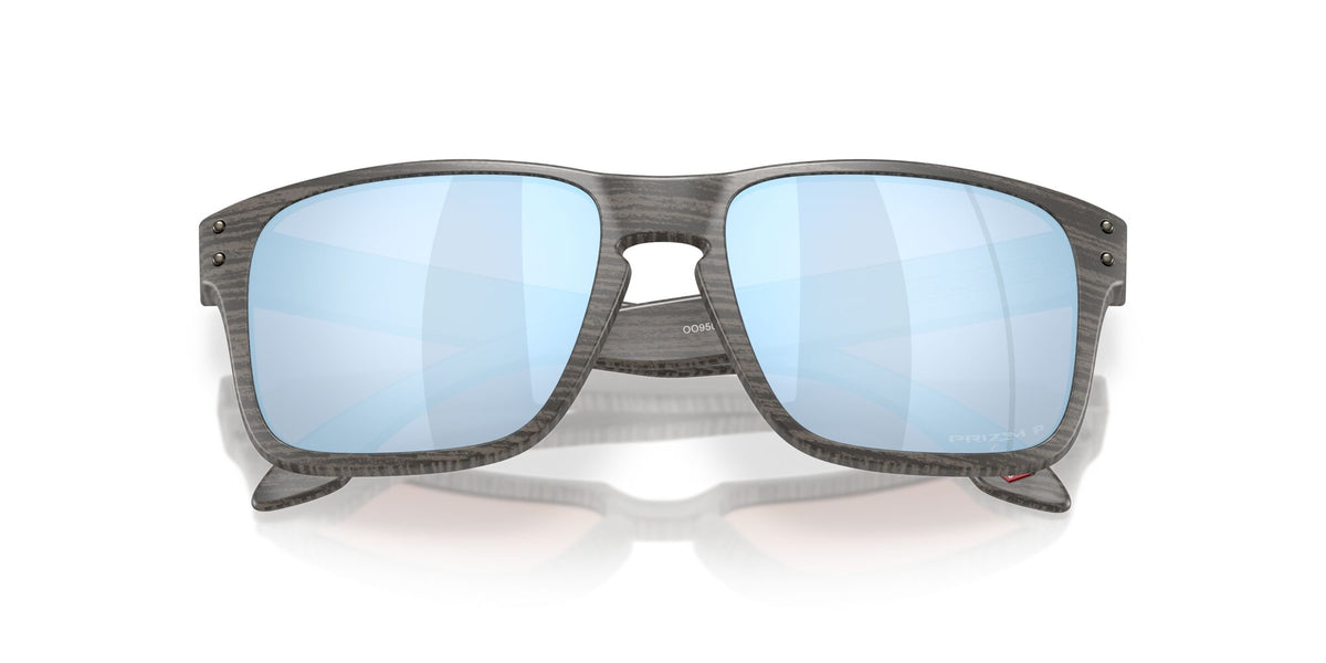 Oakley Holbrook S OO9509 950905 53 Woodgrain / Prizm Deep Water Polar