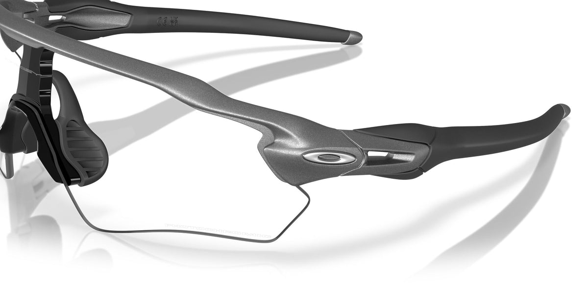 Oakley Radar Ev S Path OO9510 951008 31 Steel / Clear Photochromic 50% Iridium