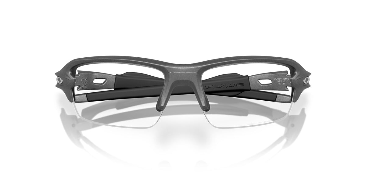 Oakley Flak 2.0 S OO9511 951107 59 Steel / Clear Photochromic 50% Iridium